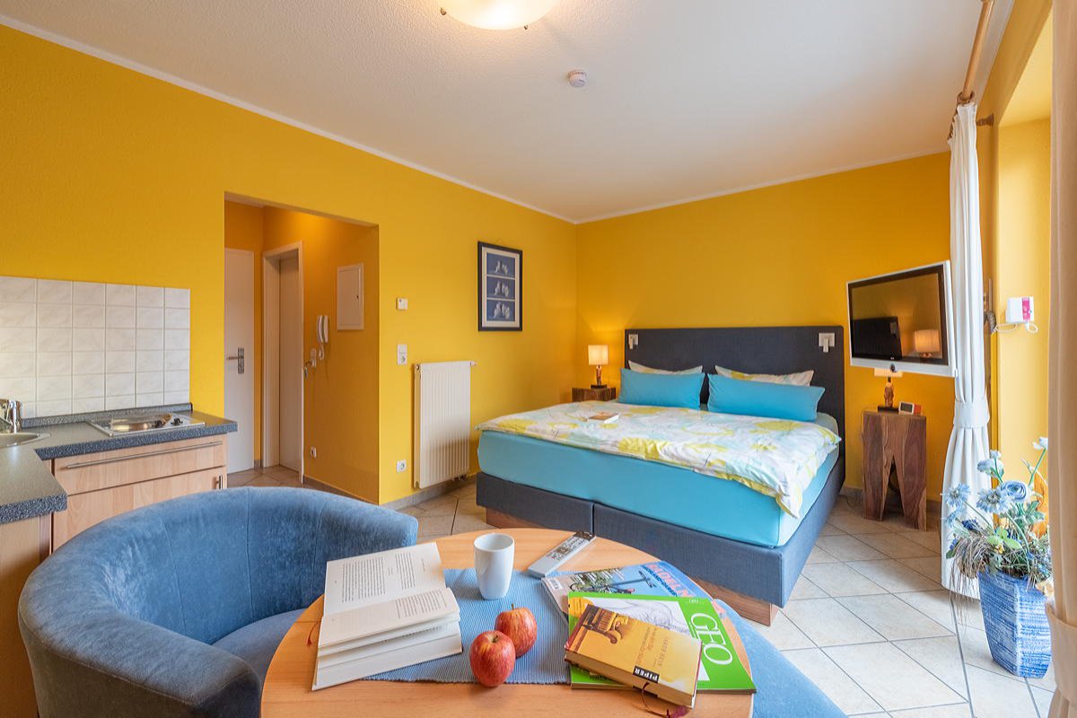 Schlaf- und Wohnzimmer